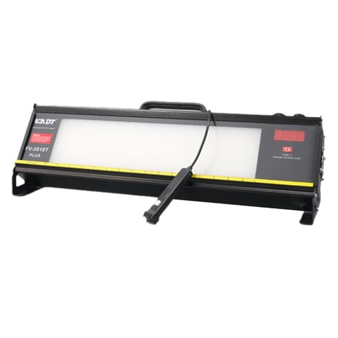 عارض أفلام LED صناعي FV-2010T Plus مزود بمقياس كثافة مدمج أبيض وأسود عارض أفلام التصوير الشعاعي بالأشعة السينية عارض أفلام اختبار غير مدمر NDT 400×100 مم (15.8 بوصة × 4 بوصات) in Saudi Arabia