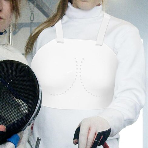 VALICLUD سياج رياضي لحارس الصدر للسيدات متوسط ​​الحجم من الرقائق المعدنية لحماية الثدي خفيف الوزن من الصدمات لتدريب الشباب والطلاب in Kuwait