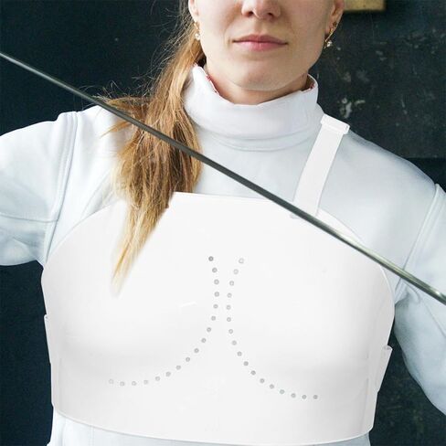 VALICLUD سياج رياضي لحارس الصدر للسيدات متوسط ​​الحجم من الرقائق المعدنية لحماية الثدي خفيف الوزن من الصدمات لتدريب الشباب والطلاب in Kuwait