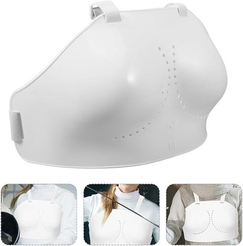 VALICLUD سياج رياضي لحارس الصدر للسيدات متوسط ​​الحجم من الرقائق المعدنية لحماية الثدي خفيف الوزن من الصدمات لتدريب الشباب والطلاب in Kuwait