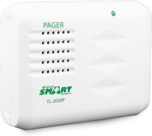 Smart Caregiver Pager Upgrade for Bed, Chair, and Floor Alarms - Converts to Wireless Alerts so There's No Noise in The Room - Ideal for Elderly and Dementia Patient Safety in Saudi Arabia