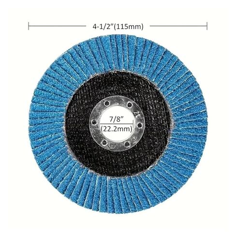 ACE850 1PC Professional Flap Discs 115mm 4.5 Inch Sanding 40/60/80120 Grit Grinding Wheels Blades for Angle Grinder ACE850 in Saudi Arabia