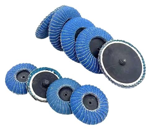 ACE850 11pcs 2Inch 50mm Zirconia Alumina Arc Flap Disc Grinding Sandpaper Wheels with 1/4 inch Holder 40/60/80/120 Grit ACE850 in Saudi Arabia