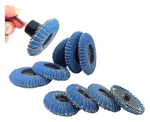 ACE850 11pcs 2Inch 50mm Zirconia Alumina Arc Flap Disc Grinding Sandpaper Wheels with 1/4 inch Holder 40/60/80/120 Grit ACE850 in Saudi Arabia