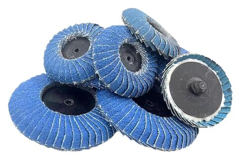 ACE850 11pcs 2Inch 50mm Zirconia Alumina Arc Flap Disc Grinding Sandpaper Wheels with 1/4 inch Holder 40/60/80/120 Grit ACE850 in Saudi Arabia