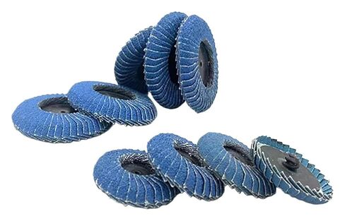 ACE850 11pcs 2Inch 50mm Zirconia Alumina Arc Flap Disc Grinding Sandpaper Wheels with 1/4 inch Holder 40/60/80/120 Grit ACE850 in Saudi Arabia