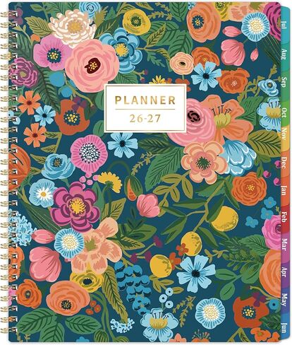 2025-2026 Planner - 2025-2026 Planner Weekly and Monthly, Jul. 2025 - Jun. 2026, Calendar/Organizer 25-26, 9" x 11", Premium Paper, Twin-wire Binding in Kuwait