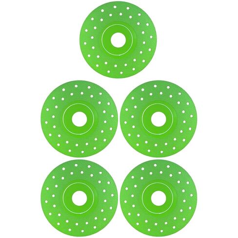 Generic 5 Pcs 115 Mm Grinding Discs, 22.23 Mm Arbor for Material Cutting, Vacuum Brazed for High Speed in Saudi Arabia