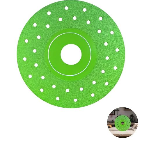 Generic 5 أقراص للطحن والقطع، 4.5 بوصة، 22.23 ملم، ملحومة بالنحاس، تصميم مسطح متعدد المسام، سرعة عالية in Saudi Arabia