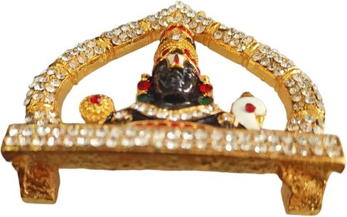 Lord Venkateswara with Sudarshan Chakra and shankh Idol for Car Dashboard - 2.5 '' inch. in Saudi Arabia