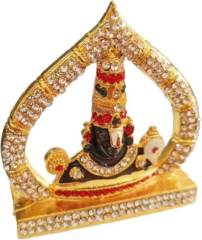 Lord Venkateswara with Sudarshan Chakra and shankh Idol for Car Dashboard - 2.5 '' inch. in Saudi Arabia