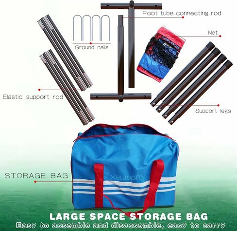 شبكة هدف الترويج - أتقن عرضك! نظام تدريب محمول مع منطقة ضربة مرقمة للبيسبول والكرة اللينة وكرة القدم. تتضمن حقيبة حمل وتتيح التجميع السريع in Kuwait