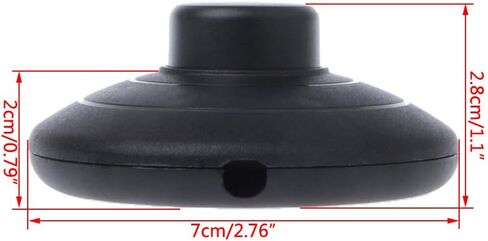 Step On The Self-Locking Switch Foot Pedal Push Inline Lamp LED Light On-Off Control Lighting in Saudi Arabia