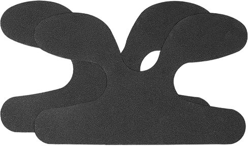 Qianly 2 Pieces Ski Boot Ankle Wrap Pads Self Adhesives Backing Durability Premium Comfortable Strong Adhesion Easy to Use EVA in Kuwait