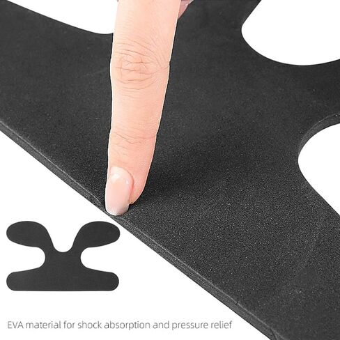 Qianly 2 Pieces Ski Boot Ankle Wrap Pads Self Adhesives Backing Durability Premium Comfortable Strong Adhesion Easy to Use EVA in Kuwait