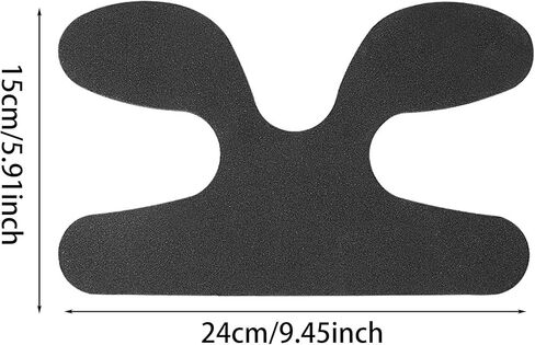 Qianly 2 Pieces Ski Boot Ankle Wrap Pads Self Adhesives Backing Durability Premium Comfortable Strong Adhesion Easy to Use EVA in Kuwait