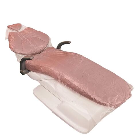 JMU 125Pcs Dental Full Chair Cover, 29" x 80" Thickening Disposable Clear Plastic Sleeve Protector in Kuwait