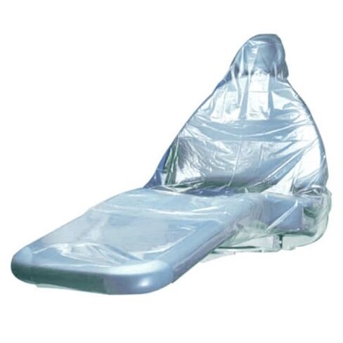 Safe-Dent P5012 Full Dental Chair Covers 29" X 80" On Roll Plastic 125/Pk in Saudi Arabia
