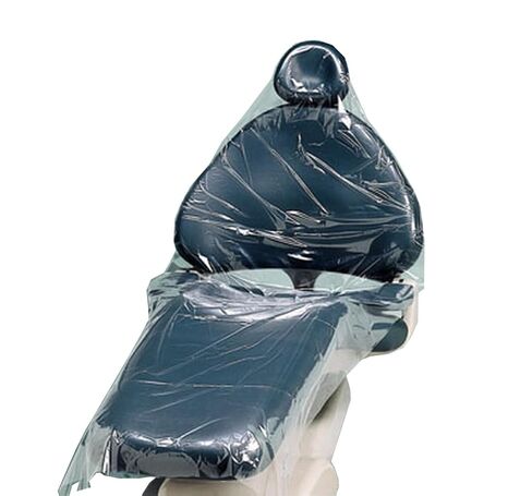 Safe-Dent P5012 Full Dental Chair Covers 29" X 80" On Roll Plastic 125/Pk in Saudi Arabia
