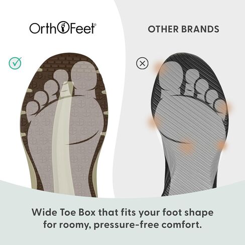 Orthofeet Men's Orthopedic Commander Adjustable Leather Boat Shoe in Saudi Arabia