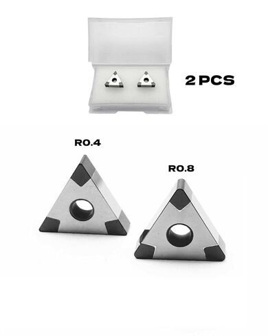 TNMG160404&TNMG160408 CBN-6 Boron Nitride Turning Insert with MTJNR1616H16 External Turning Lathe Cutting Tool Holder,High Speed Finishing of Heat Treated Steel,Sintered Ferrous Alloy and Cast Iron in Kuwait