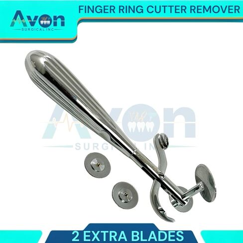 Ring Cutter Tool and Band Remover, Metal Cutting Blade and Finger Guard Protection, Emergency, Police, EMT, Fire Rescue, and Jeweler Device with 2 Extra Cutting Blades in Saudi Arabia
