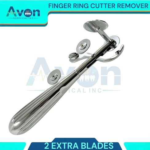 Ring Cutter Tool and Band Remover, Metal Cutting Blade and Finger Guard Protection, Emergency, Police, EMT, Fire Rescue, and Jeweler Device with 2 Extra Cutting Blades in Saudi Arabia