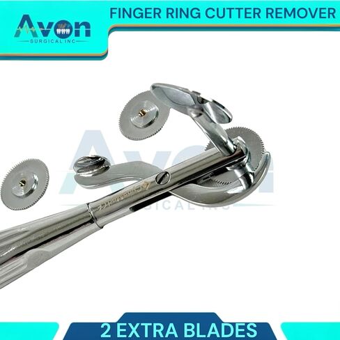 Finger Ring Cutter w/ 2 Replacement Blades Tool for Jewelers. Sharp Cutting Disc Blades - Jeweler Finger Ring Removal Tool in Saudi Arabia