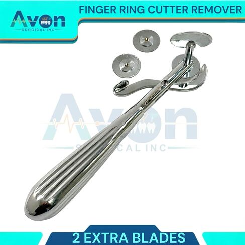 Finger Ring Cutter w/ 2 Replacement Blades Tool for Jewelers. Sharp Cutting Disc Blades - Jeweler Finger Ring Removal Tool in Saudi Arabia