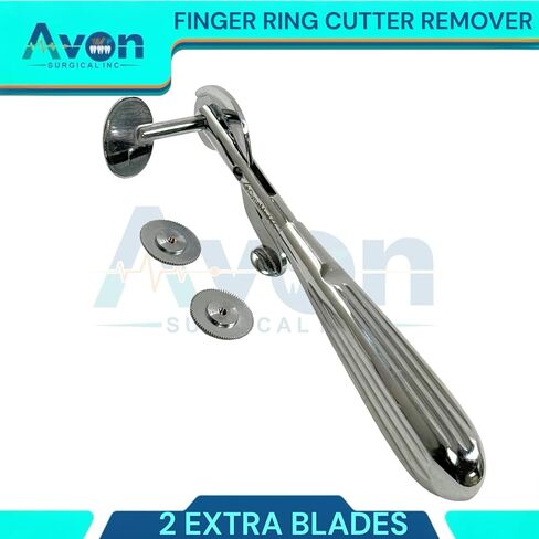 Finger Ring Cutter w/ 2 Replacement Blades Tool for Jewelers. Sharp Cutting Disc Blades - Jeweler Finger Ring Removal Tool in Saudi Arabia
