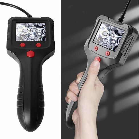 كاميرا فحص المنظار Kikumi مع منظار داخلي صناعي محمول بشاشة 9 مم مع قناة موصل عالية الدقة in Kuwait