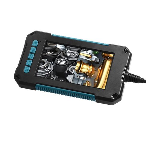 كاميرا فحص المجاري Kikumi مقاس 4.3 بوصة، وعدسة مزدوجة 8 مم، وكاميرا منظار أنبوبي مقاومة للماء مع أضواء LED على الشاشة in Kuwait