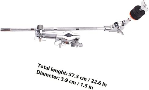 Drum Cymbal Boom Arm with Adjustable Metal Clamp Drum Extension Arm Clamp Set for Percussion Hardware and Cymbal Extension in Saudi Arabia