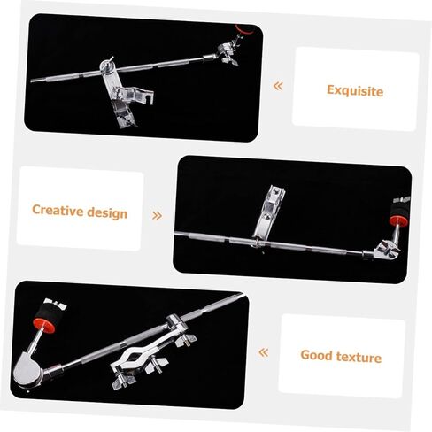 Drum Cymbal Boom Arm with Adjustable Metal Clamp Drum Extension Arm Clamp Set for Percussion Hardware and Cymbal Extension in Saudi Arabia