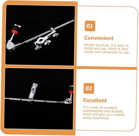 Drum Cymbal Boom Arm with Adjustable Metal Clamp Drum Extension Arm Clamp Set for Percussion Hardware and Cymbal Extension in Saudi Arabia