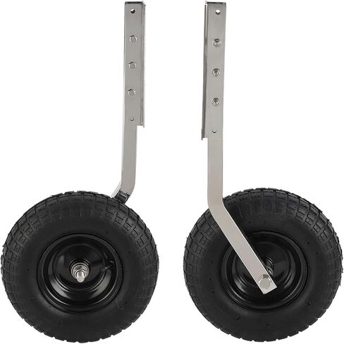 600LBS Boat Launching Wheels Boat Transom Launching Wheel with 12 Inch Wheels Set for Inflatable Boat & Aluminum Boat in Saudi Arabia