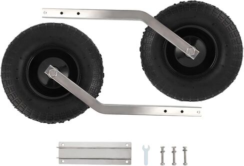 600LBS Boat Launching Wheels Boat Transom Launching Wheel with 12 Inch Wheels Set for Inflatable Boat & Aluminum Boat in Saudi Arabia