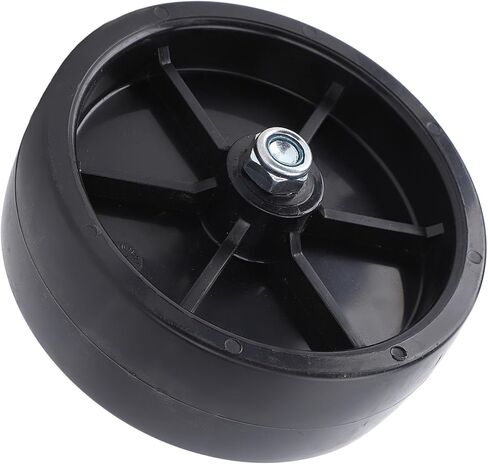 Boat Trailer Jack Wheel, Nylon Plastic 6 Inches, 1200lbs Loading Capacity - Durable Marine Grade, Easy Installation, Enhanced Maneuverability for Boat Trailers in Saudi Arabia