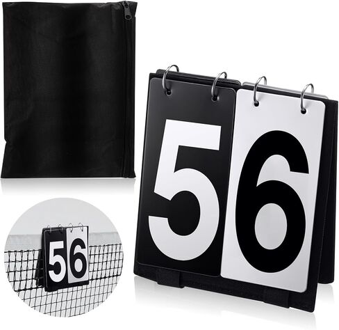 Over Net Tennis Score Keeper Flip Scoreboards Portable for Volleyball Basketball Coaching Tennis Outdoor in Saudi Arabia