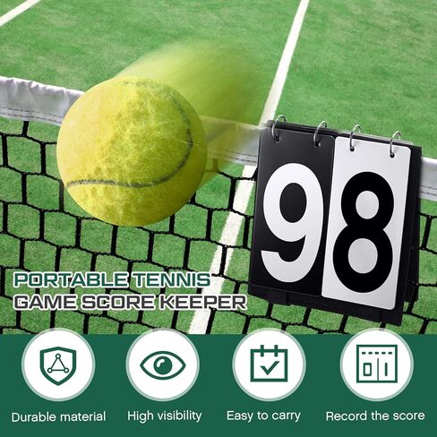 Over Net Tennis Score Keeper Flip Scoreboards Portable for Volleyball Basketball Coaching Tennis Outdoor in Saudi Arabia