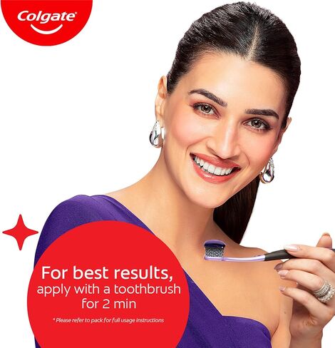 مصل تبييض الأسنان فيزيبل وايت بيربل من كولجيت، 1.5 أونصة/40 مل - نكهة النعناع واليوزو، مصل أرجواني لتفتيح فوري من أجل ابتسامات أكثر بياضًا in Kuwait