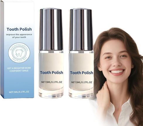 Instant Whitening Tooth Paint, Tooth Polish White, Enhance Tooth Surface Appearance, 2 Pack in Kuwait