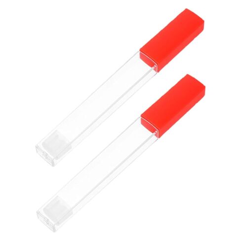 2pcs Plastic Thermometer Holder Case for Adults Storage Tube for Thermometers Versatile and Easy Maintenance for Home Hospital and Needle Clinics in Saudi Arabia