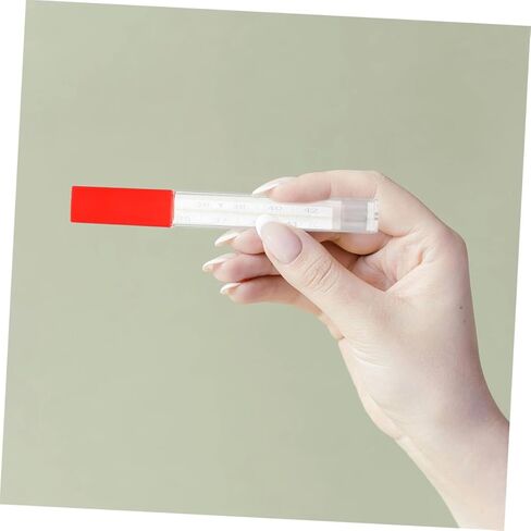 2pcs Plastic Thermometer Holder Case for Adults Storage Tube for Thermometers Versatile and Easy Maintenance for Home Hospital and Needle Clinics in Saudi Arabia