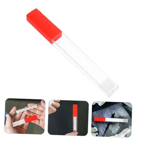 2pcs Plastic Thermometer Holder Case for Adults Storage Tube for Thermometers Versatile and Easy Maintenance for Home Hospital and Needle Clinics in Saudi Arabia