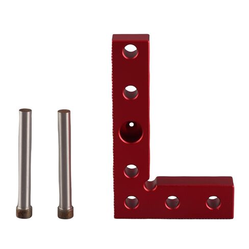 Aluminum Alloy Self Centering Dowel Drill Guide and Center Scriber Orange for Woodworking in Saudi Arabia