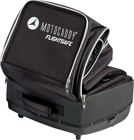 غطاء سفر لحقيبة الجولف Motocaddy FlightSafe، حقيبة سفر مبطنة متينة لنادي الجولف مع عجلات، قاعدة معززة، حقيبة سفر جاهزة للطيران لحقائب الجولف والنوادي in Kuwait