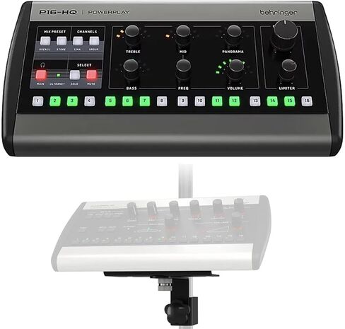 Behringer P16-HQ POWERPLAY 16-Channel Personal Monitoring Mixer with Mounting Bracket in Saudi Arabia