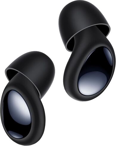 سدادات أذن عازلة للضوضاء بقدرة 45 ديسيبل للنوم، سدادات أذن من السيليكون الناعم قابلة لإعادة الاستخدام للشخير والحفلات الموسيقية والنوم الجانبي والسفر بالطائرة وحماية السمع وسدادات أذن لتقليل الضوضاء مع حقيبة محمولة in Kuwait