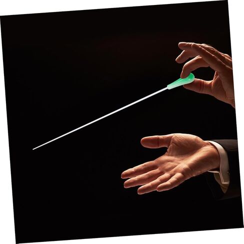 عصا أوركسترا من الراتنج الملون لموصل الموسيقى، عصا أداء خفيفة الوزن مقاس 12 بوصة، مقبض صلب للحفلات الموسيقية والسمفونيات in Kuwait